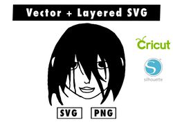Hayase svg and png files for cricut machine , anime svg , manga svg , Goku svg