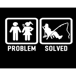 Problem Solved Dad Fishing Svg, Fathers Day Svg, Problem Solved Svg, Fishing Dad Svg, Problem Svg, Solved Svg, Dad Probl