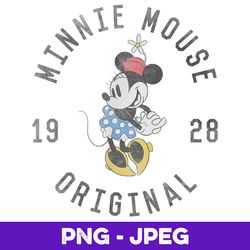 Disney Original Minnie Mouse , PNG Design, PNG Instant Download