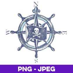 Disney Peter Pan The Jolly Roger Never Land , PNG Design, PNG Instant Download