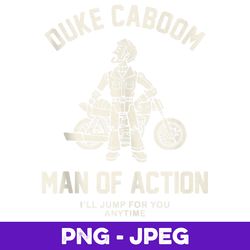 Disney Pixar Toy Story Duke Caboom Man Of Action V2 , PNG Design, PNG Instant Download
