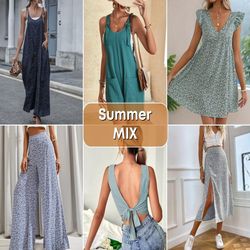 Sewing Patterns | Summer Sewing | Pattern Dress Pattern | Jumpsuit Pattern | Skirt Sewing Patterns PDF | Easy sewing