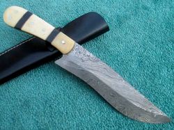 Hand Made Custom Damascus Steel Full Tang Kitchen Chef's Knife