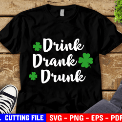 Funny St Patricks Day Svg, Irish Drinking, Shenanigans Svg, Alcohol Svg, Lucky Svg Files For Cricut & Silhouette