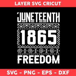 Juneteenth 1865 Freedom Svg, Juneteenth 1865 Svg, Juneteenth Svg, Black History Svg, Black Power Svg - Digital File