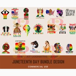 20 Juneteenth Day Bundle Design, Black History Png, Black Power Png , Black History, Black Queen Png, Black Americans In