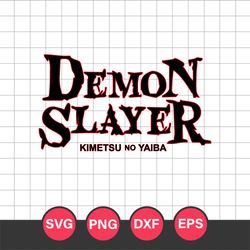 Demon Slayer Logo Svg, Kimetsu No Yaiba Svg, Anime Svg, Anime Manga Svg, Png Dxf Eps, DE270523138