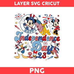 Disney Independence Day 2023 Png, 4th of July Mickey and Friends Png, Disney 4th Of July Png - Digital File