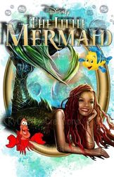 The Little Mermaid PNG Digital Download PNG