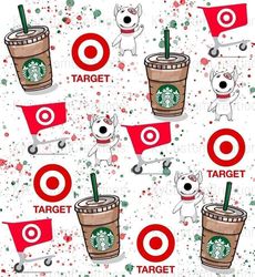 Target Starbucks Tumbler Wrap PNG Digital Download