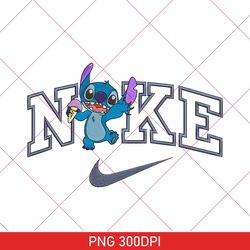 Stitch Nike Logo PNG, Vintage Stitch Nike, Stitch Love Nike PNG, Nike Layered Head PNG, Birthday PNG, Mug PNG For Cricut