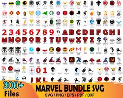 300 Marvel Bundle Svg, Super Hero Svg, Spider Web Svg