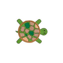 Turtle Embroidery Designs, Animals Embroidery Designs, Turtle, Machine Embroidery Files, Digital Download