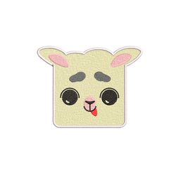 Lamb Embroidery Designs, Animal Embroidery Designs, Lamb, Lamb Cute, Machine Embroidery Files, Digital Download