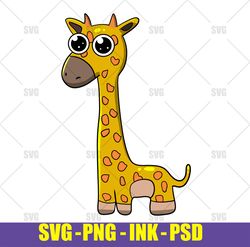 Giraffe Melman Banban SVG, Garten Of Banban Characters SVG, Jumpscare, Banbaleena,Giraffe Melman, Cut files for Cricut,
