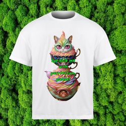 Cats in rainbow cream/ kids t-shirt print / Baby Jersey Short Sleeve Tee