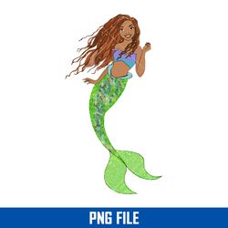 Little Mermaid Png, Pincess Mermaid Png, The Little Mermaid Png, Pincess Disney Png, Halle Bailey Png, LM29052312