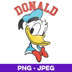 Disney Mickey And Friends Donald Duck Happy Big Face V1