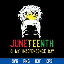 Juneteenth Is My Independence Day Svg, Juneteenth Svg, Black History Svg, Png Dxf Eps Digital File