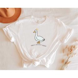 Silly Goose Shirt God's Silliest Goose T-Shirt Silly Goose Gift, Silly Goose Unisex Crewneck T Shirt Funny Goose Tee Bir