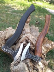 Hand made Viking throwing axe , Ragnar mini Bearded axe, Norse Axe, Celtic Axe, Gift for Men, Medieval axe for Hunting.