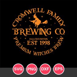 Brewing Co Halloweentown Est.1998 Svg, Halloween Svg, Png Dxf Eps Digital File