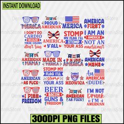 American Mama Png,4th of July Bundle Png, 4th Of July Png Bundle, Freedom Png Bundle, Red White Blue Png,Fourth of July