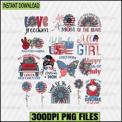 All American Mom Png,,4th of July Bundle Png, 4th Of July Png Bundle, Freedom Png Bundle, Red White Blue Png,Fourth of J