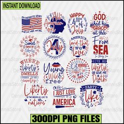 4th of July Bundle Png,Young Wild Free Png, 4th Of July Png Bundle, Freedom Png Bundle, Red White Blue Png,Fourth of Jul