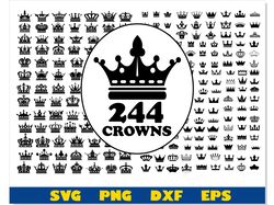 Crown SVG Bundle, Crown png, Crown svg Cricut, Crown Bundle, Crown Silhouette svg, crown svg queen crown princess svg