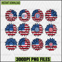 4th of July Bundle Png, Freedom Png Bundle, Red White Blue Png,Happy Fourth of July Sublimation, America PNG Sublimation