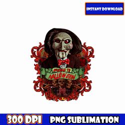 Jigsaw Welcome To Halloween SVG, Ghost Face Svg, Horror Characters Svg, Movie Killers, Halloween Svg, Horror Movie