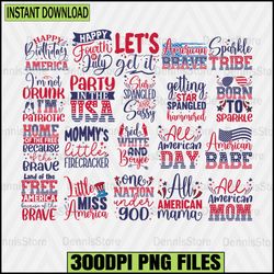 Little Miss America Png,4th of July Bundle Png, 4th Of July Png Bundle, Freedom Png Bundle, Red White Blue Png,Fourth of