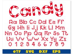 candy cane font otf, christmas font svg, candy font svg, candy cane font svg cricut, baby font, candy svg, candy letters
