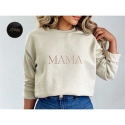 Minimalist Mama Sweatshirt, Mama Ombre, New Mom To Be, Mom Shirts, Pregnancy Reveal Hoodie, Baby Shower Gift, Unisex Cre