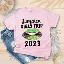 Jamaica Girls Trip 2023 - Jamaica 2023 - Friends Vacation - Girls Weekend - Jamaica Vacation Matching Shirt - Sister Tri
