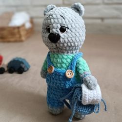 Crochet pattern bear, bear amigurumi, crochet bear