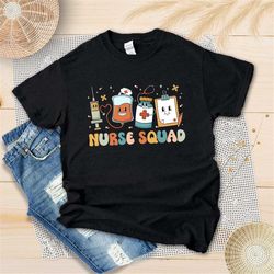 Retro Nurse Shirt, Nurse Squad Shirt, Nurse Appreciation Gift, Nursing School Shirt, Nurse Graduation Shirt, Nurse Shirt