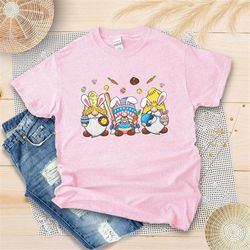 bunny softball gnome easter day shirt - happy easter softball shirt - bunny easter gnome shirt - softball lover - easter