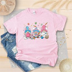 Bunny Bowling Gnome Easter Day Shirt - Happy Easter Bowling Shirt - Bunny Easter Gnome Shirt - Bowling Lover - Bowler Ea