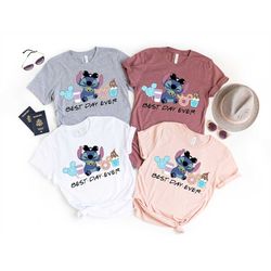 Best Day Ever Stitch & Baby Yoda Snacks Shirt- Disneyworld Family Shirts , Disneyland Shirts, Kids Disneyworld Shirts,Ba