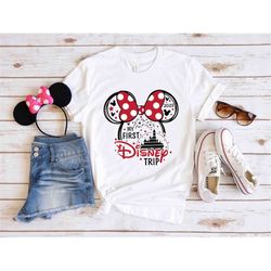 My First Disney Trip 2023 T-Shirt, Matching Disney Shirts, Disney Vacation, Disney Family Shirts, Disney Kids Shirts, Di