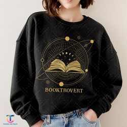 Booktrovert SweatDigital, Book Lover Hoodie, Book Reading Digital, Librarian Gifts, Bookish Digital, Teacher Digita
