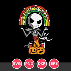 Jack Skellington Halloween Svg, Halloween Svg, Png Dxf Eps Digital File