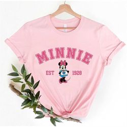 Retro Minnie Mouse Shirt, Disney Shirt, Disneyland Shirt, Disney World Shirt, Matching Family Disney Shirts