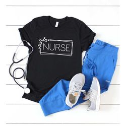 Nurse Minimal T-shirt, Nurse week shirt, Nurse school Tee, Shirt, Nurse Day T Shirt, Nurse Team Shirts, Nurse gift for h