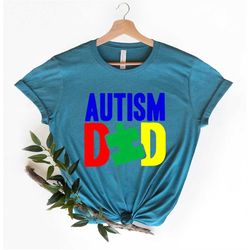 Autism Dad T-shirt, Autism Dad Gift, Autism Awareness Tee, Autism Dad Hero, Shirt For Autism Dad