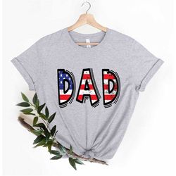 USA Dad T-Shirt, American Flag Shirt, American Father Shirt, Patriotic Dad Tee, Father's Day Shirt, US Flag Shirt, Dad G
