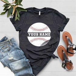 custom baseball shirt, baseball shirt, baseball team name shirt, custom shirts for baseballer, baseball mom shirt, baseb