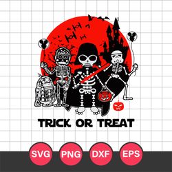 Star Wars Trick Or Treat Svg, Halloween Svg, Png Dxf Eps Digital File